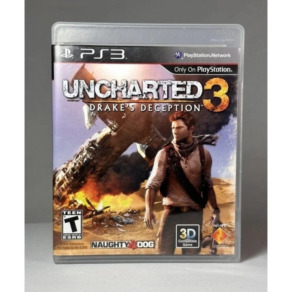 Lot of 4 Sony PS3 Games Brink Mass Effect‎ 2 Uncharted 3 Socom 4 CIB